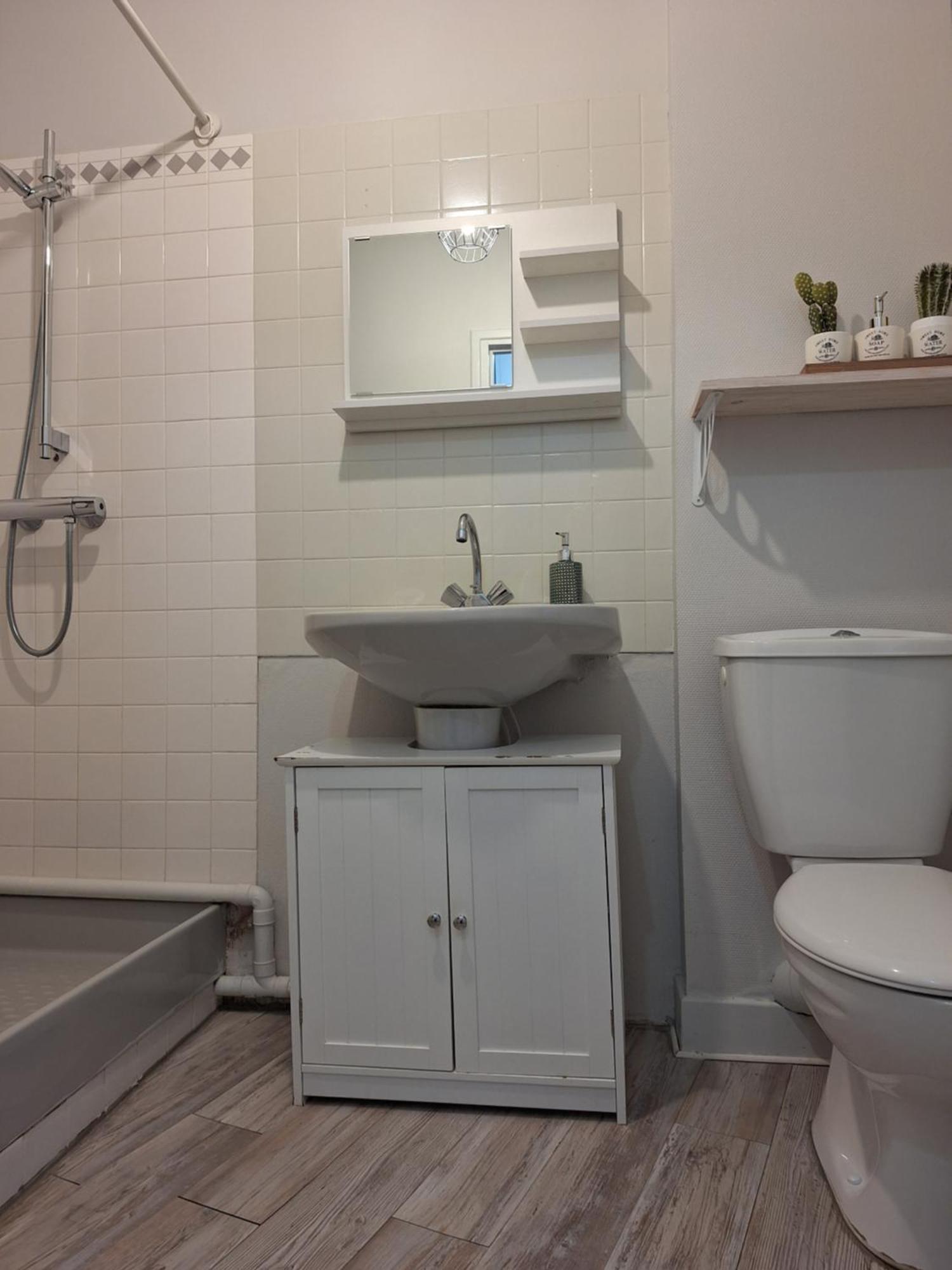 Appartement F2 Centre-Ville Issoire Avec Jolie Vue Buitenkant foto